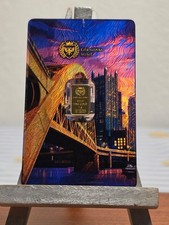Germania Mint 1g .9999 Fine Gold Bar – Pittsburgh Skyline Edition – Mintage 2500 6687.25 per troy oz
