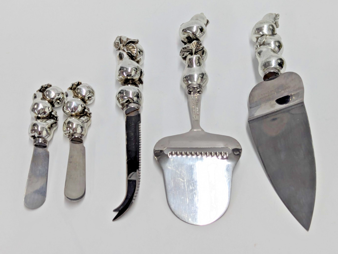 Boston Warehouse Dellarobia 5 Piece Cheese Serving Set & Dip Spreaders Party