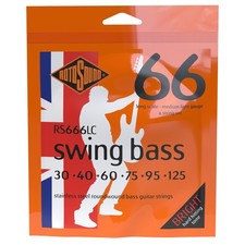 Rotosound RS666LC Swing Bass 66 Stainless Steel 6 String Bass Guitar Strings ...