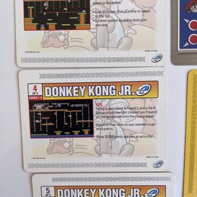 Nintendo e-Reader - Game and Watch Card Donkey Kong Jr Pokemon Manhole 2002 Lot