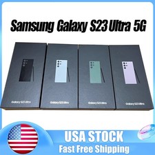 Factory NEW Sealed Samsung Galaxy S23 Ultra 5G 256GB 512GB GSM CDMA Unlocked US