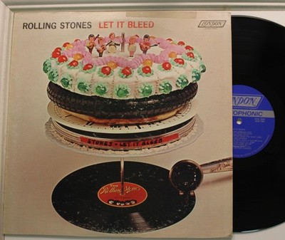 Rolling Stones Lp Let It Bleed On London - Vg+ To Vg++/ Vg++