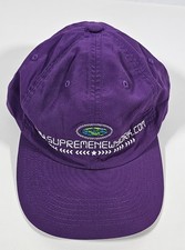 Supreme URL 6-Panel Camp Hat Supplex Nylon Embroidered Logos SS22 Never Worn NEW