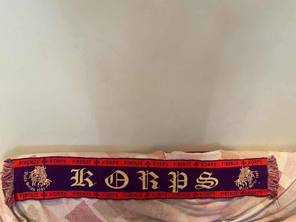 SCIARPA schal scarf bufanda calcio football FUSSBALL ultras FIORENTINA alè VIOLA