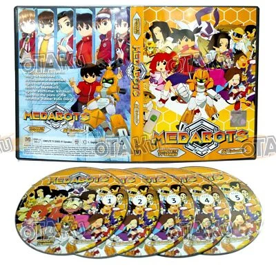 MEDABOTS - COMPLETE ANIME TV SERIES DVD BOX SET (91 EPS) (ENG DUB) SHIP FROM UK - Bild 1 von 4