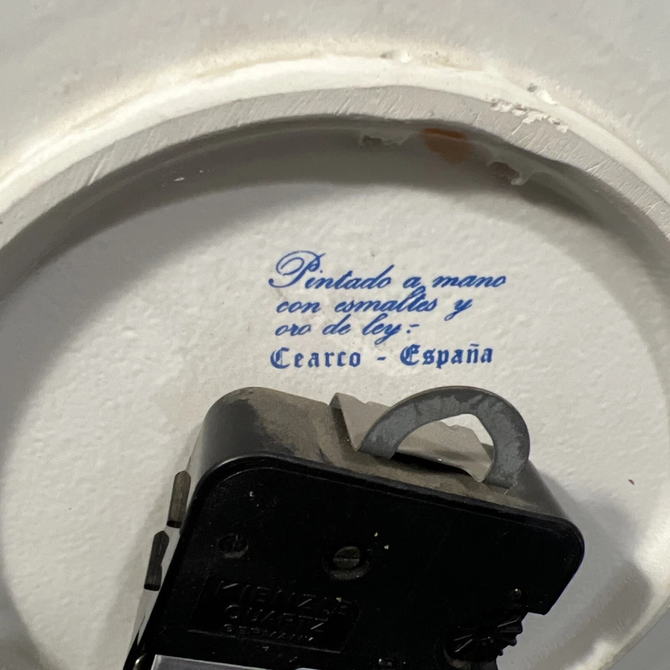 Reloj de Pared en Cerámica con 4 Números Romanos para Cocina y Salón Foto 2 de 2