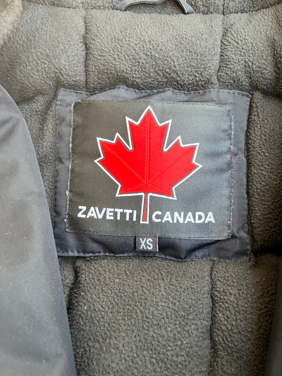 Zavetti Canada Womens Gabellia Jacket in Black Excellent Condition Size