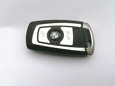 BMW F30 F31 3er Schlüsselgehäuse Cover silber 3 Tasten mit Logo