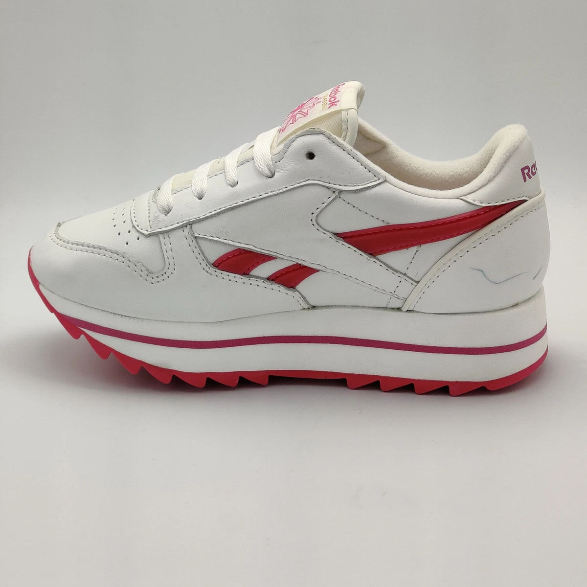 Strømcelle Stoop Til Ni Reebok Womens Classic Leather Tuity Fruit Retro Trainers - White - UK 3.5 |  eBay