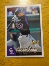 TROY TULOWITZKI 2007 Fleer Rookie #338 COLORADO ROCKIES  Star Rc