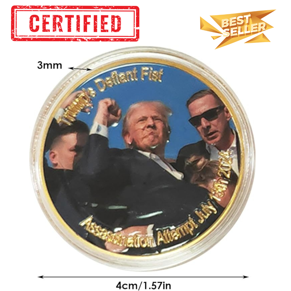 Donald-Trumps Coin, Donald-Trumps Coin 2024, Donald-Trumps Gold Coin- Donald-NEW