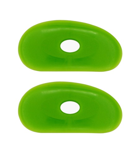 Green Medium Firm Silicone Pottery Ribs | Ultimate Ceramic Sculpting Tools Set B