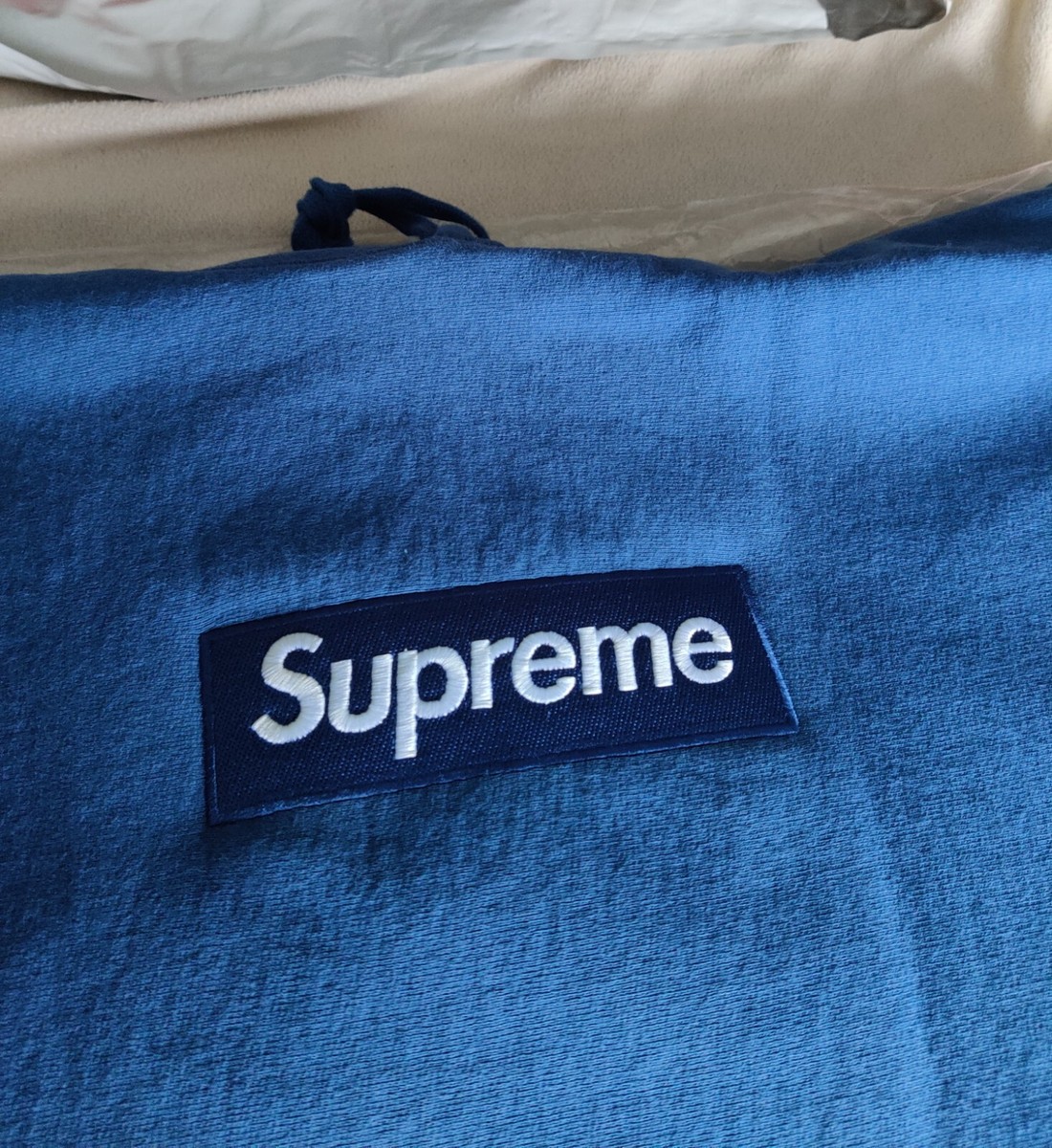 Supreme Box Logo Hoodie FW23 - Blue Size Large | eBay UK