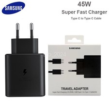 Original Samsung 45W Schnellladegerät Netzte...