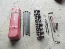 Farmall H Early Sh Tractor Original Ih Engine Motor Rocker Arm Push Rods + Valve
