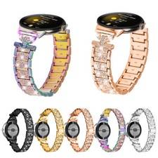 For Google Pixel Watch 1 2 Band Women Bling Bracelet Stainless Steel Band Strap