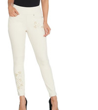 Belle by Kim Gravel DARK INDIGO Petite 8 Flexibelle Jeggings A344218