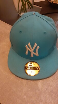 New Era MLB 59Fifty Baseball Cap New York Yankees NY Fitted Kappe, gebraucht