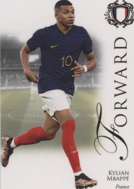 フテラ ユニーク ポール ポグバ イルカイ ギュンドアン メモラビリア Futera Unique World Football - Kylian Mbappé #080 2023-24 for sale
