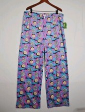 Rick And Morty Cartoon Faces Lounge Pants Men's Size XL New