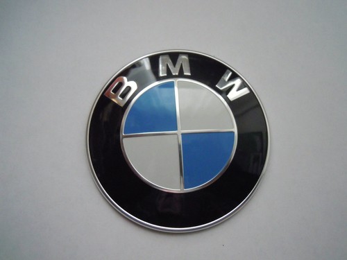 Original BMW Emblem Plakette  Heckklappe 82mm  7057794 TOP   ( 05 )