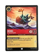 Nuovo: Disney Lorcana TCG Heihei Nelle Terre degli Inchiostri 107 regolare non comune