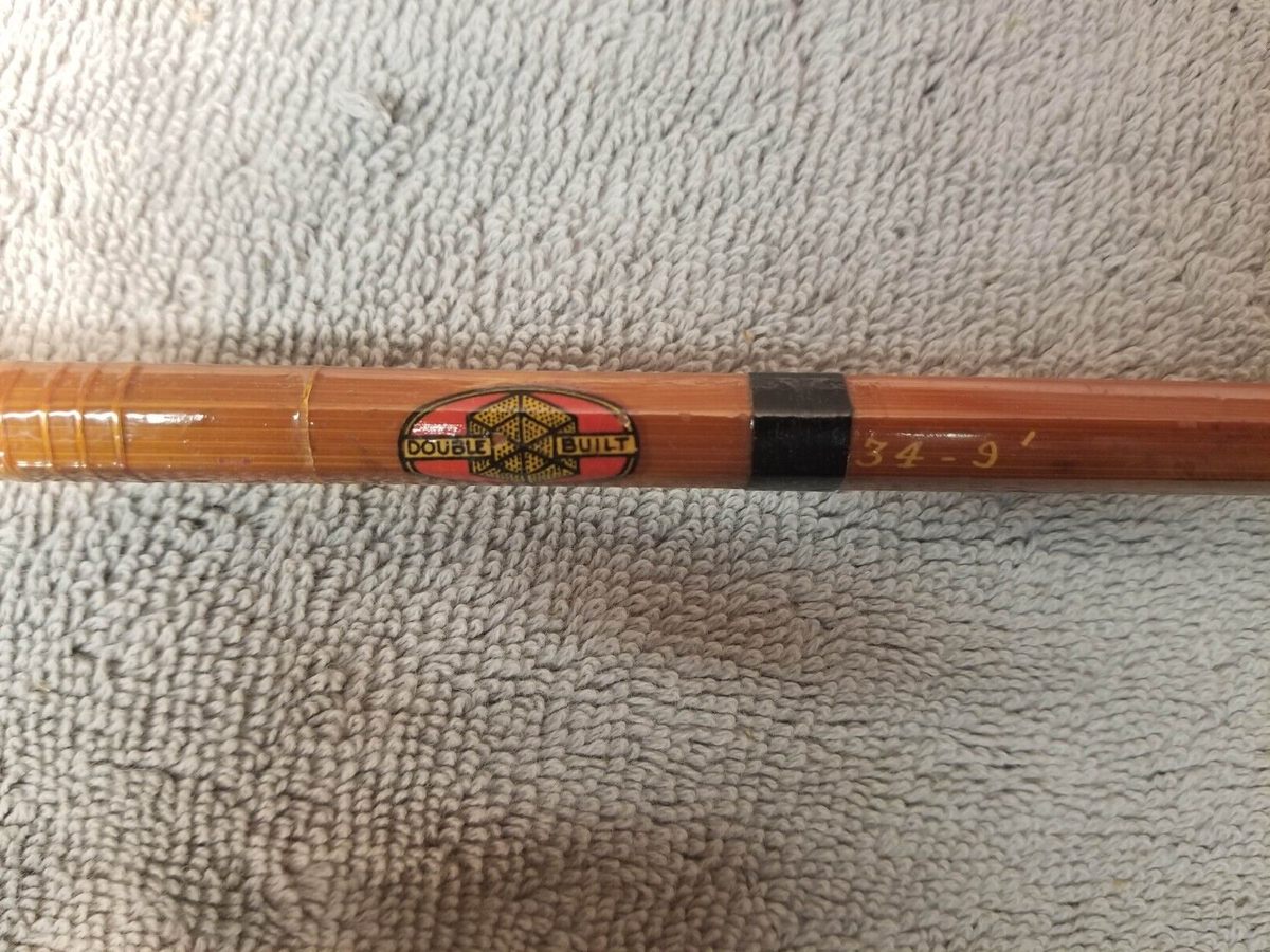 Vintage South Bend Fishing Fly Rod - (34-9' 3 piece bamboo