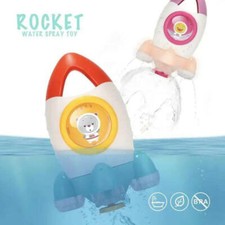 Bath Toy No Need for Batteries Space Rocket Spray Water Toy For Kids And Toddler