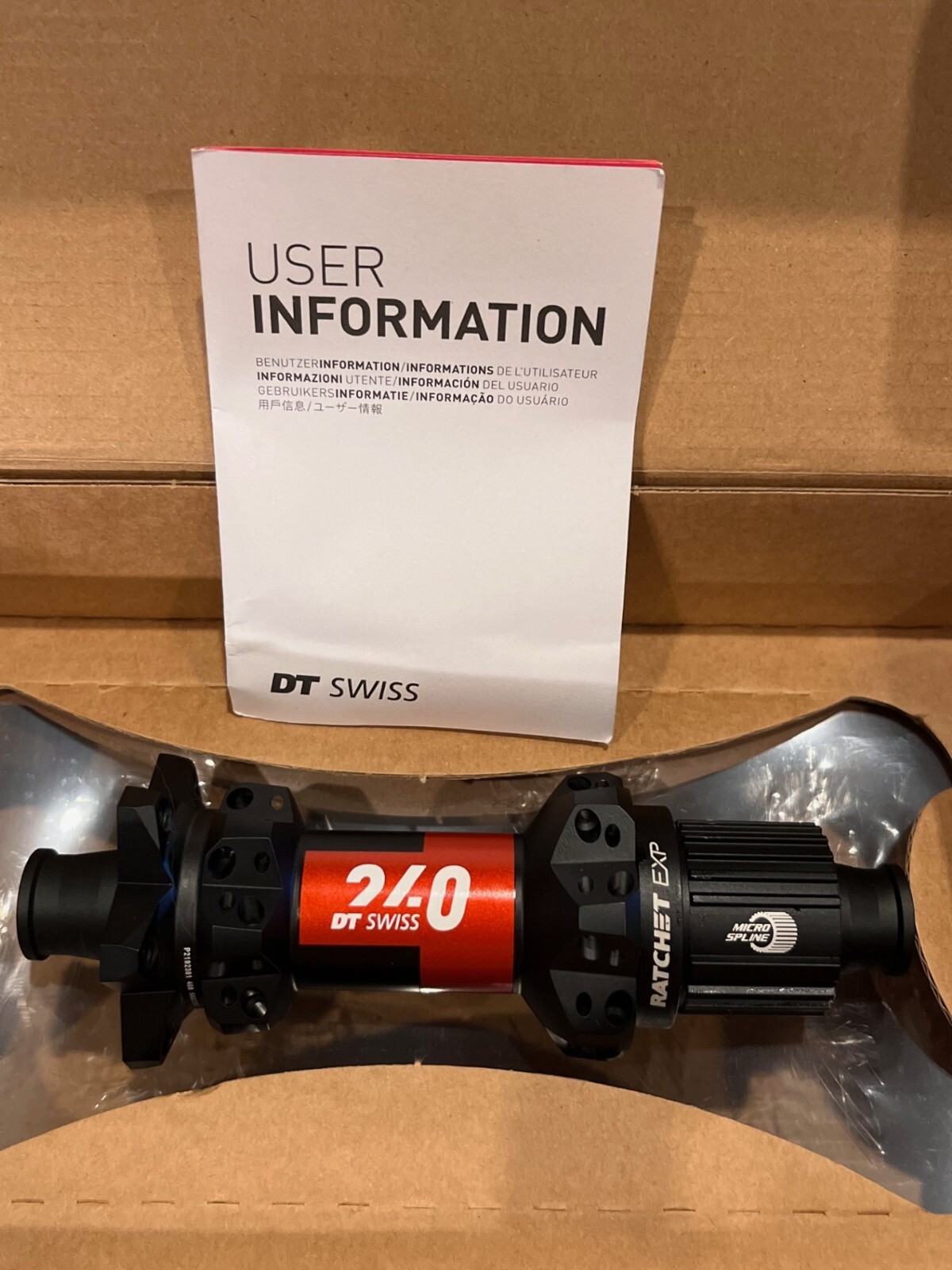 DT SWISS 240 EXP 148ミリ 28H