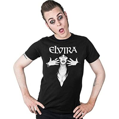kreepsville 666 Men's Elvira Classic Logo T-Shirt Black