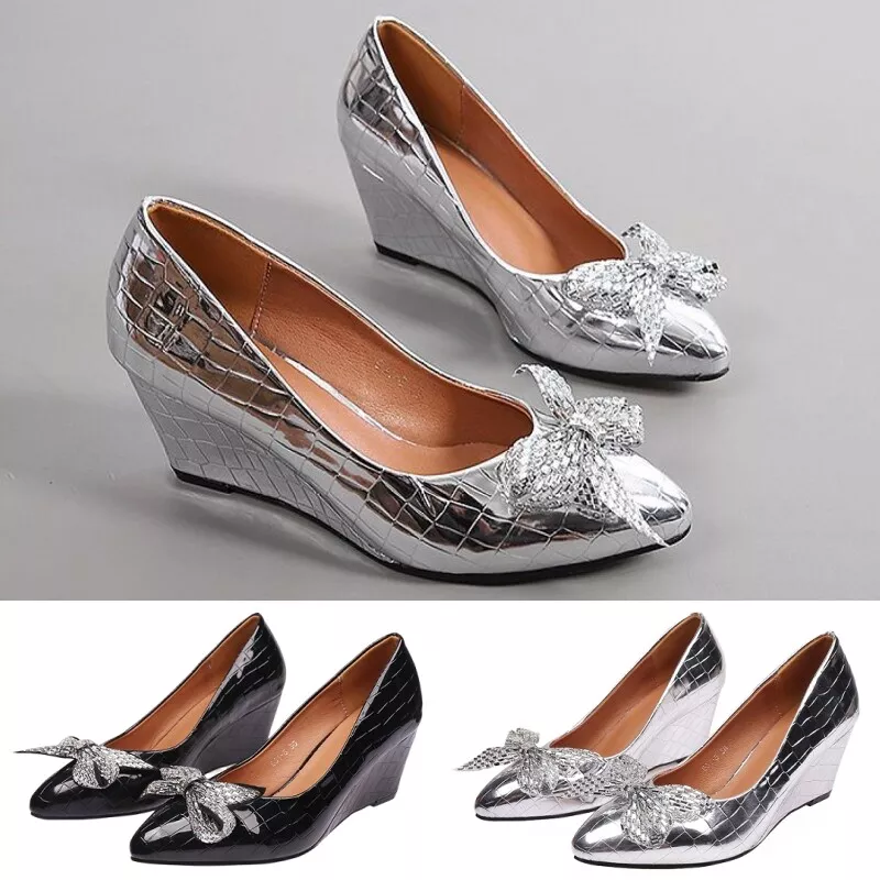 Ladies comfort clearance wedge shoes