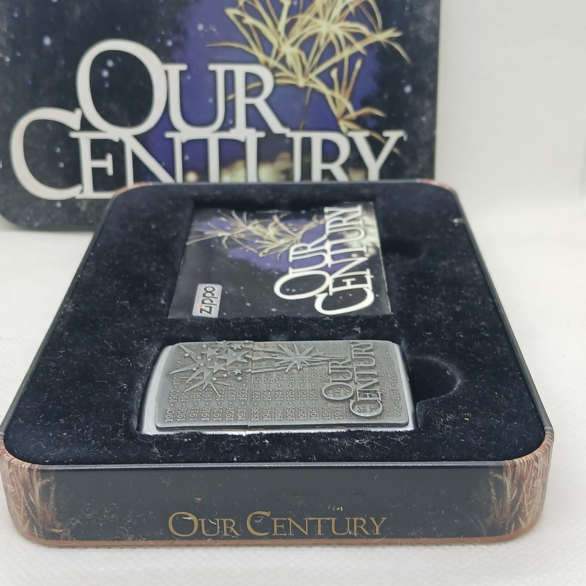 ZIPPO OUR CENTURY COLLECTIBLE XV / 1999 THE LAST LIMITED EDITION