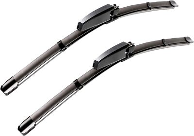 Pair 22''+22'' Windshield Wiper Blade Fit Audi A4 S4 RS4 A6 S6 Pinch Tab Allroad