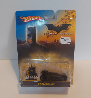 Hot Wheels 2005 Color Shifters DC Batman BATMAN BEGINS Batmobile Black H6294