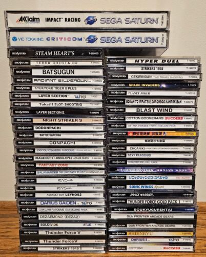 SEGA Saturn Game SS Japon Import Vendeur Américain Vendu - Titres Rares !! - Photo 1/252