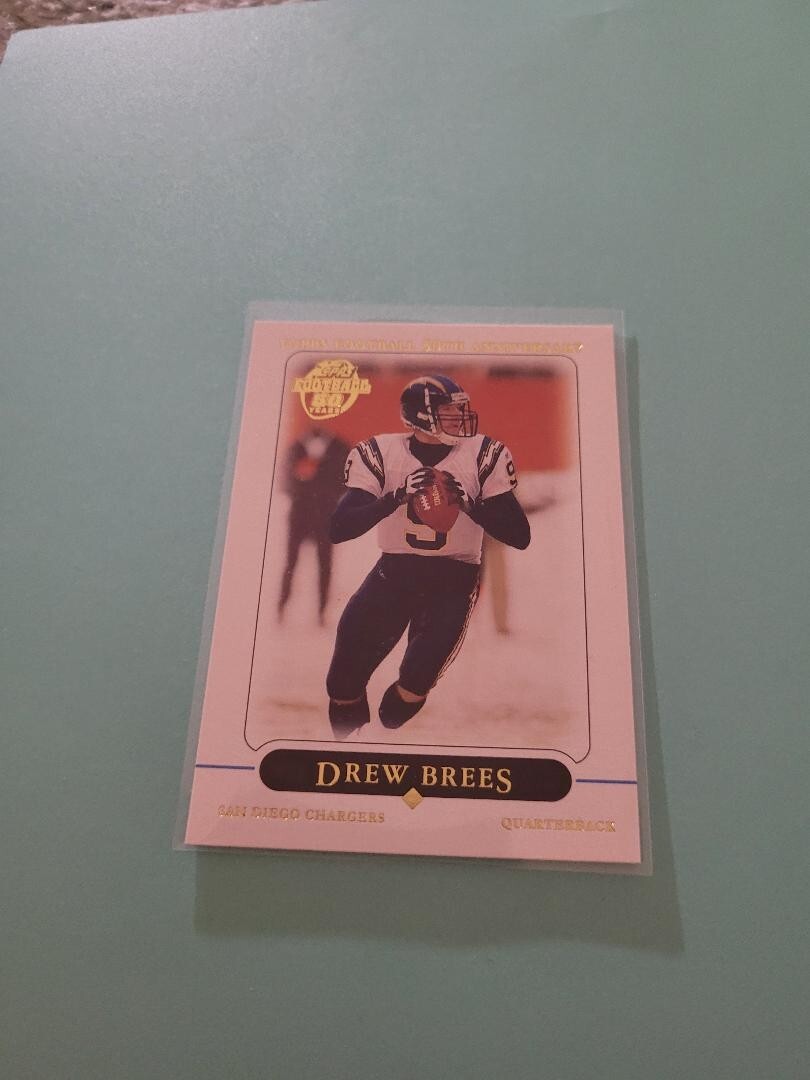 2005 DREW BREES TOPPS FOOTBALL CARD eBay