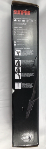 Sunpak - PlatinumPlus Ultra 7000 2-in-1 70" Tripod and Monopod- Black - Picture 3 of 3