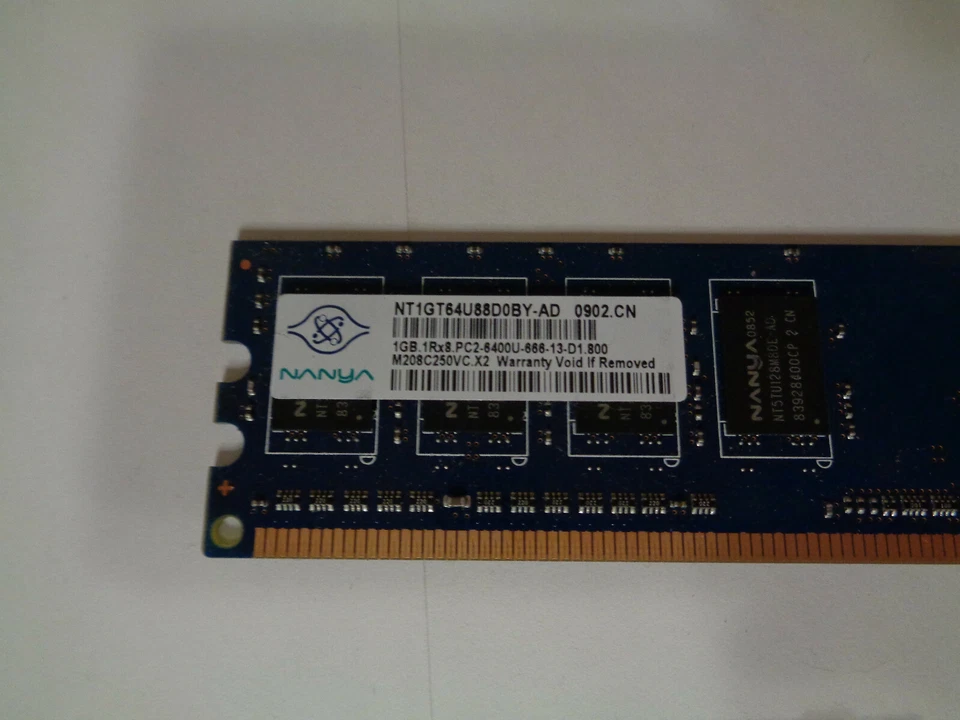 3 Sticks of 1GB DDR2 PC2-6400 RAM - Image 2 of 4
