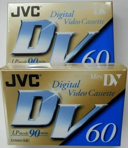 Cintas y discos de videocámara JVC