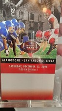 Football Ticket UIL Conference December 23rd 2006 Alamodome San Antonio Texas
