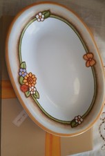 Meraviglioso piatto ovale   del servizio della thun linea country