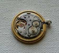 VINTAGE 17JEWELS ZENITH MOVADO CAL. 30.5 SWISS MOVEMENT FOR PARTS