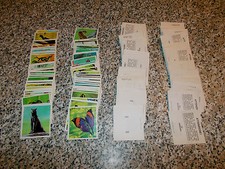 ALBUM IL MONDO DEGLI ANIMALI SUPER RAF 1973 SET DI 350 FIGURINE NUOVE CON VELINA