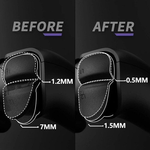 Micro Switch-Strong Version Mouse Clicky Hair Trigger DIY Kit For PS5 Controller - Picture 5 of 7