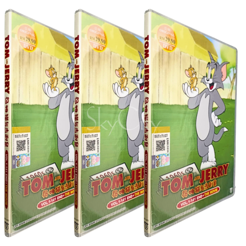 TOM AND JERRY Complete TV Series DVD (Vol. 1-141.END) + The Movie [All Region] - Picture 1 of 13
