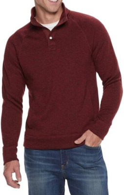 NWT Sonoma THE SUPERSOFT SWEATER FLEECE Pullover Hoodie SZ L