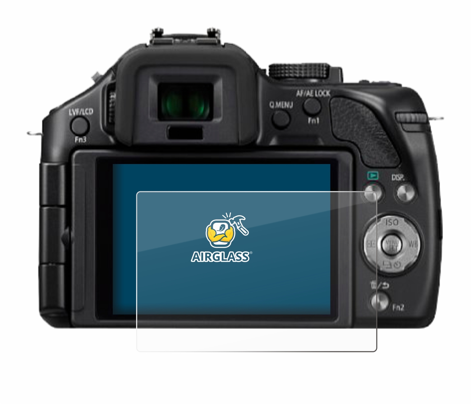 Verre Trempé 9H Anti-reflet Film Protecteur Verre Mat Brotect Pour Panasonic Lumix DMC-FZ300 - 3 Pièces - Anti-Reflet 9H Film Brotect Made In Germany