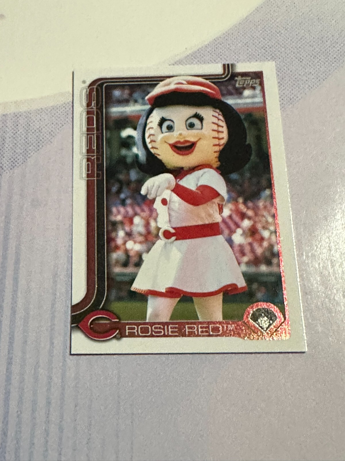 2025 Topps Series 1 - #M-23 Rosie Red - Mascot Insert 2