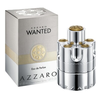2023 Azzaro Wanted Eau de Parfum Spray Men's 1.69 fl. oz. / 50ml NEW & SEALED