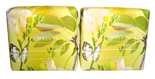 (249,95€/kg) JO MALONE English Pear & Freesia Duft SEIFE Soap Savon SET 2x 100 g - Bild 1 von 1